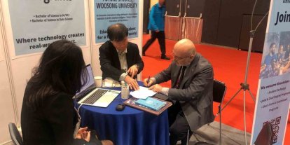 Rektör Karamustafa, Hong Kong’da APAIE Uluslararası Etkinliği’ne katıldı