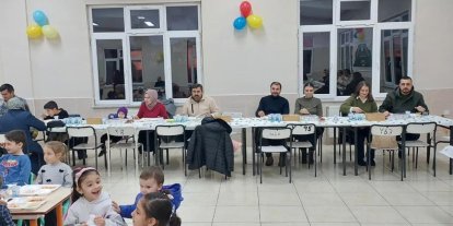 Dumlupınar Kaymakamı Teltik, minik öğrencilerle iftar sofrasında buluştu