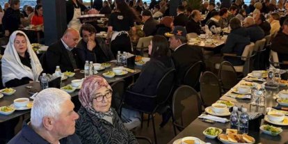 Çanakkale’de şehit aileleri ve gaziler iftarda bir araya geldi