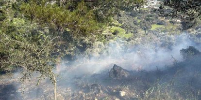 Temizlik yaparken yangın çıkardılar