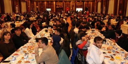 İnönü Üniversitesi öğrencileri kampüs iftarında buluştu