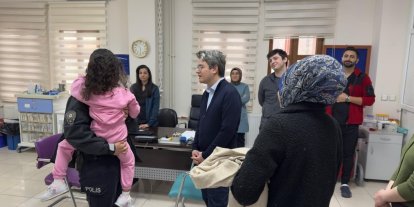 Kemaliye Kaymakamı hastanede incelemelerde bulundu