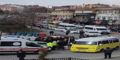 Minibüsten düşen yaşlı adam hayatını kaybetti