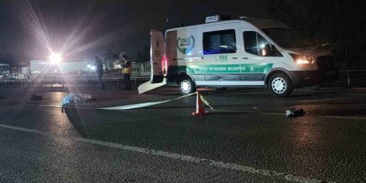 Mustafakemalpaşa’da aracın çarptığı yaya hayatını kaybetti