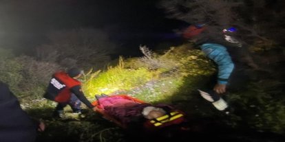 Kaybolan Alzheimer hastası yaşlı adam termal kameralı dronla bulundu