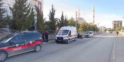 Kavga sırasında bacağına demir çubuk batan genç yaralandı