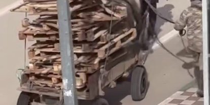 Bursa’da pes dedirten görüntüler