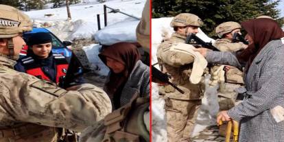 Mehmetçiğe anne şefkati Sarıkamış’a ulaştı