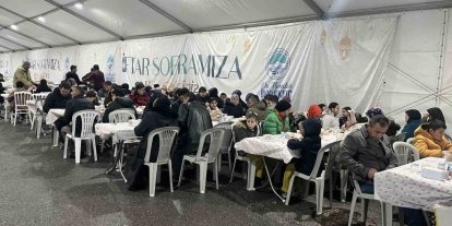 Büyükşehirin iftar sofraları gönüllere dokunuyor