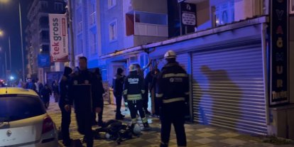 Çerkezköy’de iş yeri yangını