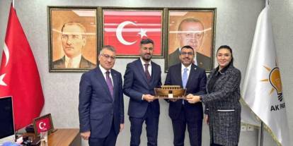 Ak Parti heyetinden ağrı’da yoğun temas