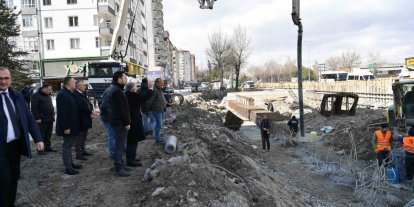 Başkan Büyükkılıç, 300 milyon TL’lik katlı kavşak projesini yerinde inceledi