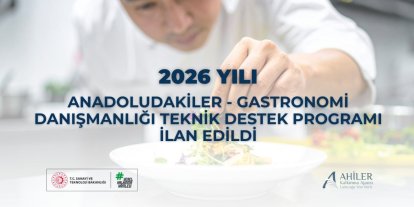 Ahiler Kalkınma Ajansı’ndan gastronomi sektörüne 6 milyon TL’lik destek programı