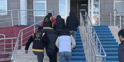 Hırsızlık şüphelisi 4 şahıs tutuklandı