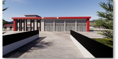 Ergene’ye 8 araç kapasiteli itfaiye istasyonu