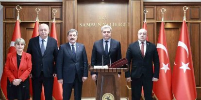 Gürcistan heyeti Samsun’da: Dostluk bağları pekişti