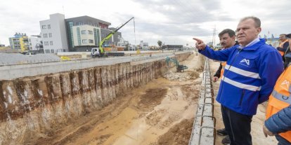 Hal Katlı Kavşağı nisan ayında hizmete girecek