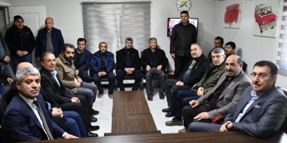 Milletvekili Tüfenkci’den Minibüsçüler Odası’na ziyaret