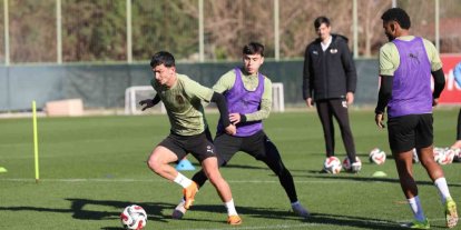 Corendon Alanyaspor, Galatasaray maçı hazırlıklarını tamamladı