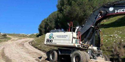 Bozdoğan Kale Mesire Alanı’nda yol çalışmaları başladı