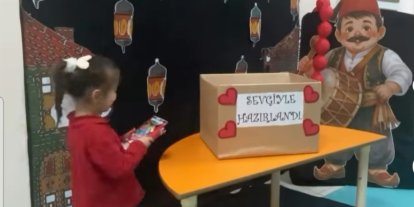 Bozkır’da minik öğrencilerden anlamlı dayanışma