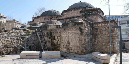 Gebze’deki tarihi Çarşı Hamamı’nda restorasyon çalışmaları başladı