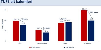 Bakan Şimşek: "Şubatta aylık enflasyon yüzde 2,96 gerçekleşti"