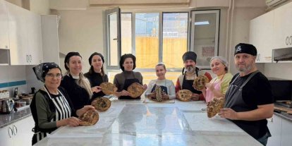 Halk Eğitim kursiyerleri pişirdi, ihtiyaç sahiplerinin sofraları bereketlendi