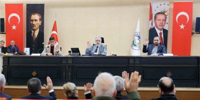 Talas Belediye Meclisi’nde oy birliği, yatırımda kararlılık