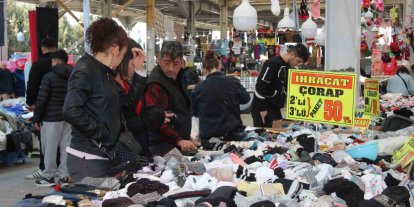 Muğlaspor yararına düzenlenen panayıra vatandaşlar ilgi gösterdi