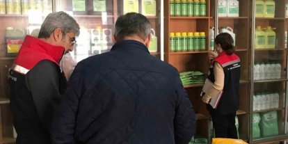 Tekirdağ’da zirai ilaç denetimi