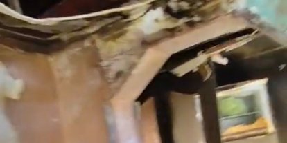 Bolu’da soba kaynaklı yangın evi harabeye çevirdi