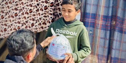 Çorumlu şoförlerden Gazze’ye anlamlı destek