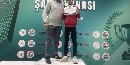 Kayserili sporcu Türkiye üçüncüsü oldu