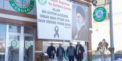 Kars'ta Taziye Kabulü Yapılıyor