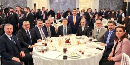 Ak Parti Kars Milletvekili Adem Çalkın TBMM’de iftar programına katıldı