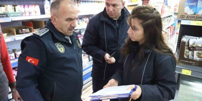 Erzincan’da 80 markete zabıta denetimi