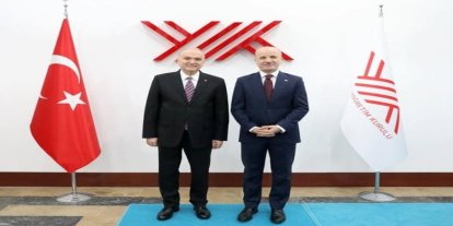 Başkan Özlü, YÖK başkanı ile görüştü
