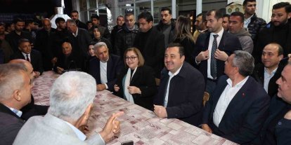 Şahin, Karkamış’ta vatandaşlarla iftarda buluştu