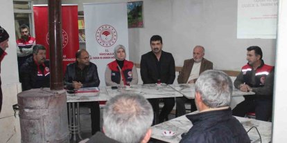 Üreticilere sulama ve kırsal kalkınma destekleri anlatıldı