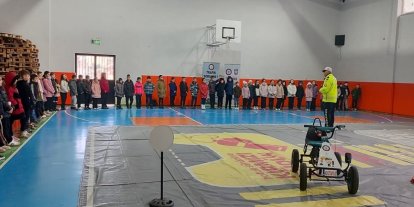 Kütahya Emniyet Müdürlüğünden trafik eğitim ve bilgilendirme faaliyetleri