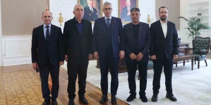 Celal Çoban, Bakan Memişoğlu ile görüştü