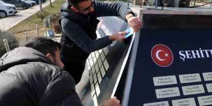 Elazığ’da şehitler anıtı restore edildi