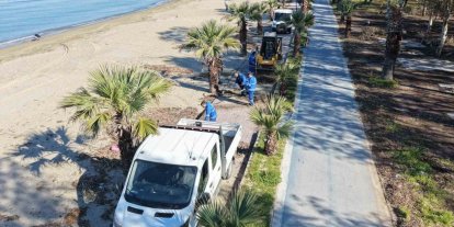 Büyükşehir ekipleri Sevgi Yolu’nu temizledi