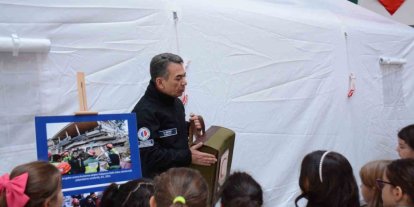 Miniklere afet bilinci aşılandı