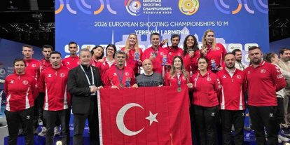 Milli atıcılar Avrupa Şampiyonası’ndan 7 madalya ile döndü