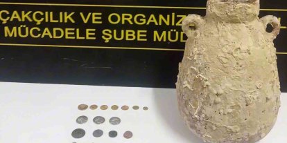 Mersin’de yurt dışına kaçırılmak istenilen binlerce tarihi eser ele geçirildi