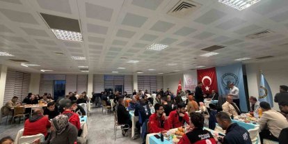 Şırnak Şerafettin Elçi Havalimanı personeli iftar sofrasında buluştu