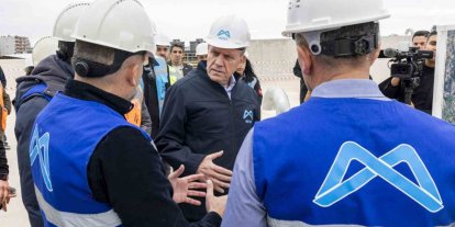 Başkan Seçer Mezitli İçmesuyu Şebekesi çalışmalarını yerinde inceledi