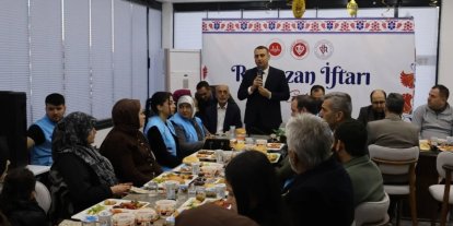 Hatay’da Şehit yakınları ve gaziler müftülüğün iftar sofrasında buluştu